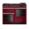 Rangemaster PRDLO110DFPBOR-CM1 110cm Professional Deluxe Dual Fuel Bordeaux Range Cooker