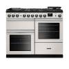 Rangemaster PRDLO110DFPIVY-CM1 110cm Professional Deluxe Dual Fuel Ivory Range Cooker