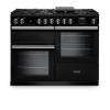 Rangemaster PRO110DFPCBL-CM1 110cm Professional Dual Fuel Charcoal Black Range Cooker