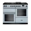 Rangemaster PRO110DFPMSB-CM1 110cm Professional Dual Fuel Misty Blue Range Cooker