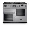 Rangemaster PRO110DFSTST-CM1 110cm Professional Dual Fuel Stainless Steel Range Cooker