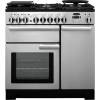 Rangemaster PROP100ECGBC - 100cm Professional + Electric Ceramic Black Chrome Range Cooker 112360