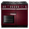 Rangemaster PROP100NGFCYC - 100cm Professional + Natural Gas Cranberry Chrome Range Cooker 111800