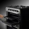 Rangemaster PROP60NGFBLC Black Chrome Range Cooker