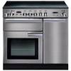 Rangemaster PROP90EISSC - 90cm Professional + Electric Induction Stainless Steel Chrome Range Cooker 85850