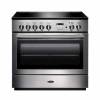 Rangemaster PROP90FXEISSC - 90cm Professional + FX Electric Induction Stainless Steel Chrome Range Cooker 96300