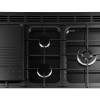 Rangemaster Professional 100 five burner gas hob with wok burner and cast aluminium griddle