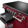 Rangemaster Professional 90 Bordeaux Flexi-Grill with four shelf positions and full or half-width grilling