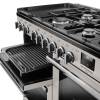 Rangemaster Professional Deluxe 110 Flexi-Grill with telescopic runners and full or half-width grilling