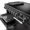 Rangemaster Professional Deluxe 90 Black Flexi-Grill with telescopic runners and full or half-width grilling