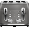 Rangemaster RMCL4S201GY 4 Slice Toaster - Slate Grey