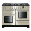 Rangemaster TOLP110DFFIVC  - 110cm Toledo+ Dual Fuel Ivory Chrome Range Cooker