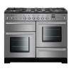 Rangemaster TOLP110DFFSSC  - 110cm Toledo+ Dual Fuel Stainless Steel Chrome Range Cooker