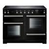 Rangemaster TOLP110EIGBC  - 110cm Toledo+ Electric Induction Gloss Black Chrome Range Cooker