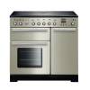 Rangemaster Toledo + TOLP90EIIVC - 90cm Electric Induction Ivory Chrome Range Cooker