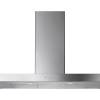 Rangemaster UNBHDS110SS 110cm Stainless Steel Flat Hood 105180