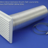 Rytons DVKIT100WH 100mm Direct Ventilation Kit 