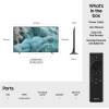 Samsung 75 inch smart tv Dimensions and accessories