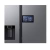 Samsung smart fridge freezer display screen and water dispenser
