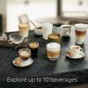 Selection of drinks that can be made with the Siemens TP515GB1 bean to cup machine