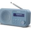 Sharp blue DAB Radio