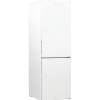 Side view of Indesit INKS1361W4UK freestanding white fridge freezer with space-saving design