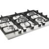 Side view of NordMende HGX703IX 70cm gas hob 