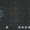 Siemens ER9A6SH40 iQ700 90cm black glass gas hob, Dalzells