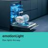 Siemens integrated dishwasher with emotionlight