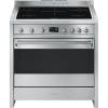 Smeg A1PYID-9 - 90cm Opera Induction Range Cooker - Stainless Steel
