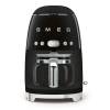 Smeg DCF02BLUK 50s Style Filter Coffee Machine - Black