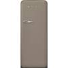 Smeg FAB28RDTP5 50s Style Retro Taupe Fridge