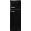 Smeg FAB30RBL5UK 50s Style Black Fridge Freezer