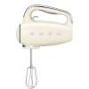 Smeg HMF01CRUK 50s Style Hand Mixer - Cream