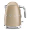 Smeg KLF03CHMUK 50s Style Kettle - Matt Champagne