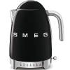 Smeg KLF04BLUK 50s Style Variable Temperature Kettle - Black 