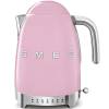 Smeg KLF04PKUK 50s Style Variable Temperature Kettle - Pink