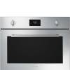 Smeg SF4401MCX Compact Combi Microwave Oven