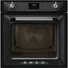 Smeg SOP6900TN 60cm Victoria Pyrolytic Single Oven - Black 