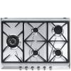 Smeg SRV575GH5 Gas Hob - Stainless Steel