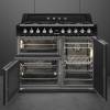 Smeg TR103BL Dual Fuel Range Cooker