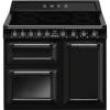 Smeg TR103IBL2 100cm Victoria Induction Range Cooker - Black