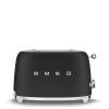 Smeg TSF01BLMUK 50s Style Two Slice Toaster - Matt Black