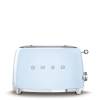 Smeg TSF01PBUK 50s Style Two Slice Toaster - Pastel Blue