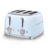 Smeg TSF03PBUK Four Slice 50s Style Toaster - Pastel Blue