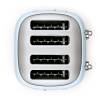 Smeg TSF03PBUK Four Slice Toaster 