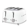 Smeg TSF03WHUK Four Slice 50s Style Toaster - White
