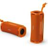 Sony ULT10 wireless speaker in orange with bass boost and carry strap