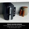 Stackable, space saving design of the Ninja SL300UK Double Stack Air Fryer