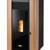 Stanley Solis K1200+ Central Heating Pellet Stove - Oak Veneer Side Panels